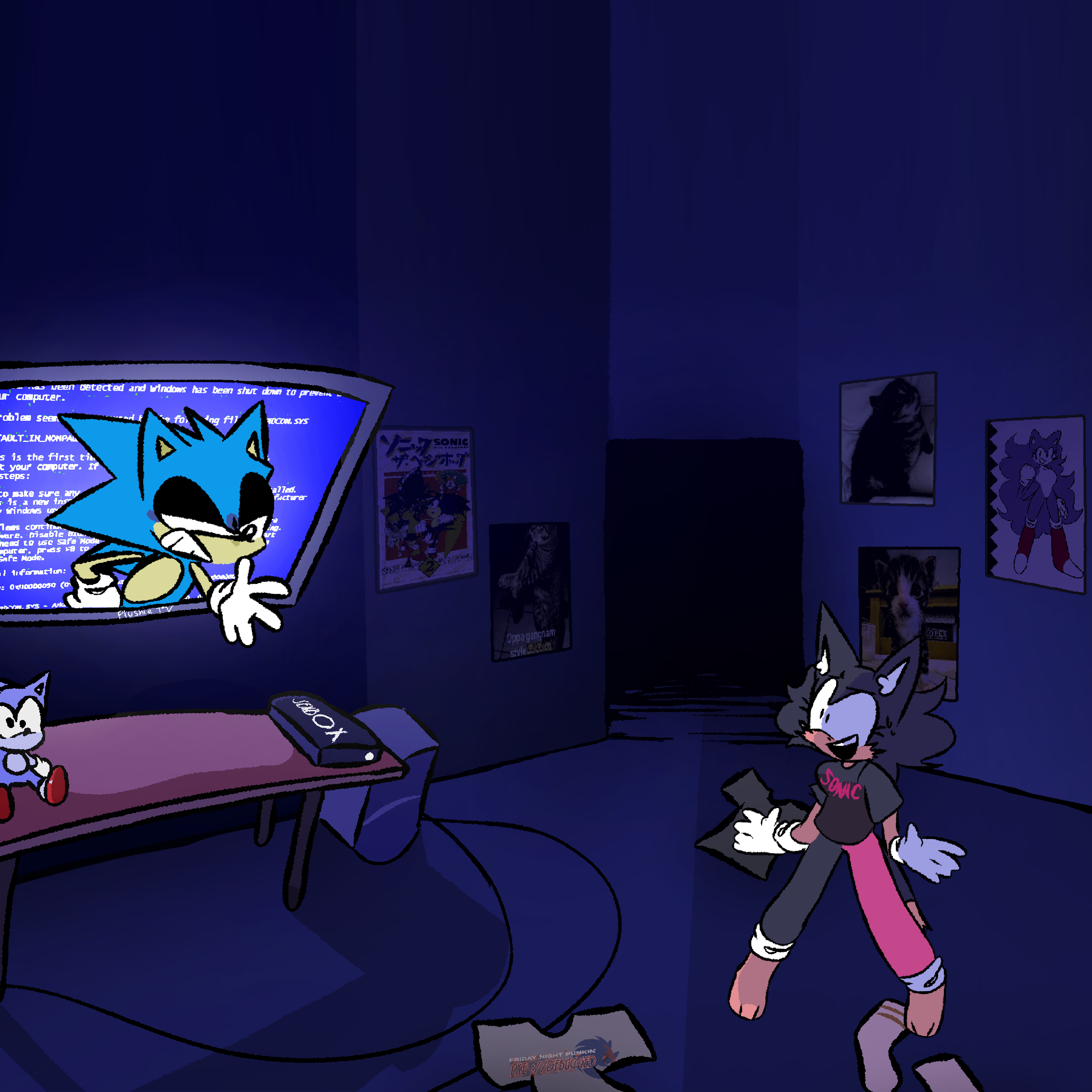 Friday Night Funkin' - VS. Sonic.exe Rerun OST (Mod) (Windows) (gamerip) ( 2023) MP3 - Download Friday Night Funkin' - VS. Sonic.exe Rerun OST (Mod)  (Windows) (gamerip) (2023) Soundtracks for FREE!