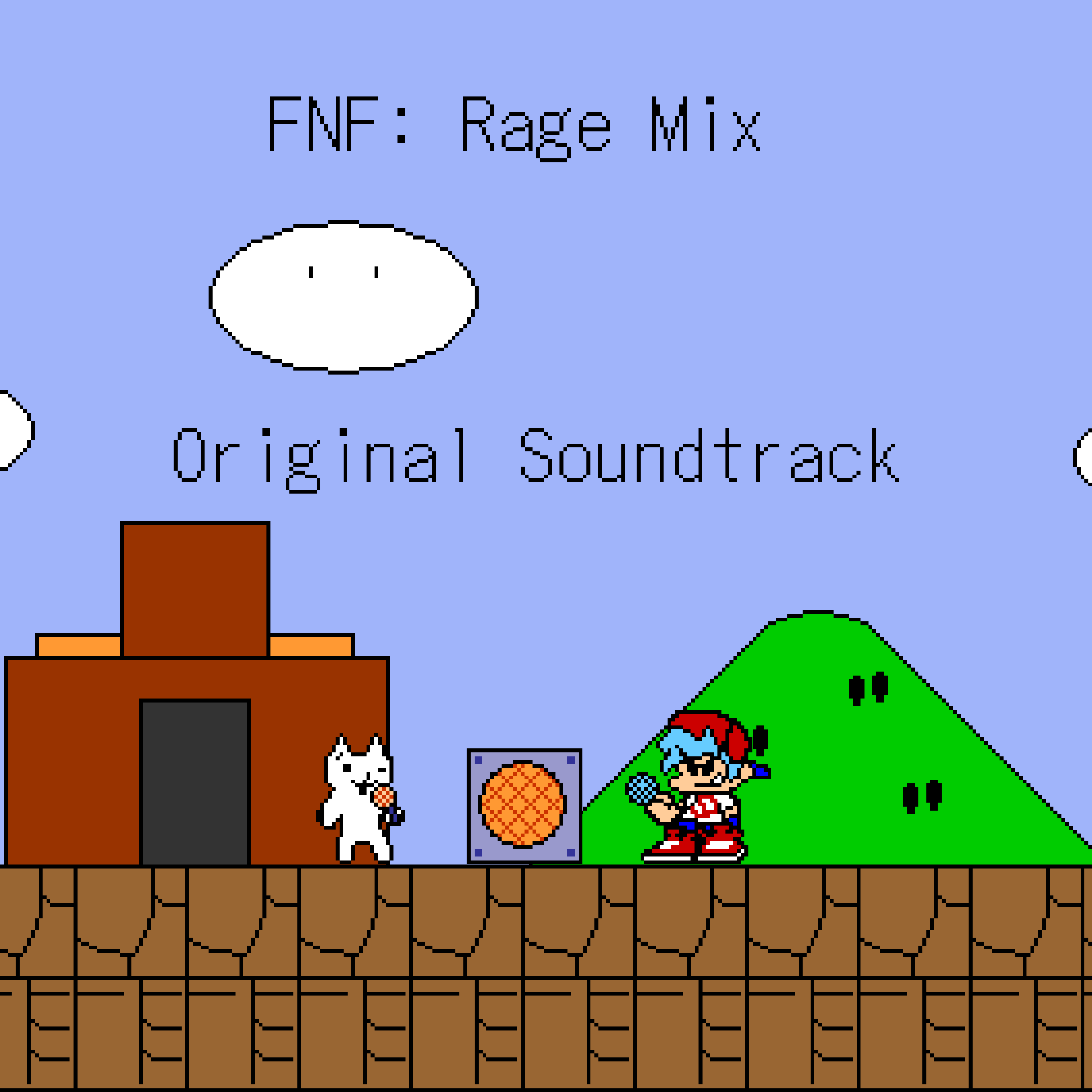 FNF VS CAT MARIO RAGE MIX free online game on