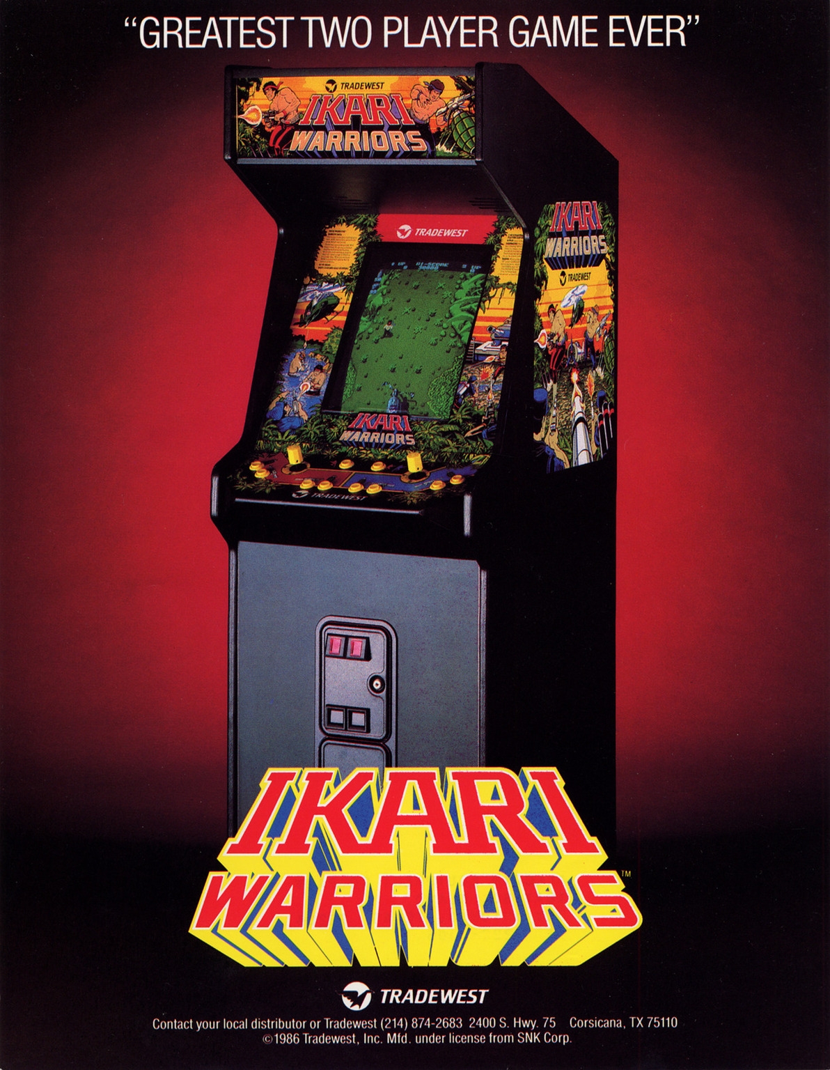 Ikari Warriors (Triple Z80) (Arcade) (gamerip) (1986) MP3 