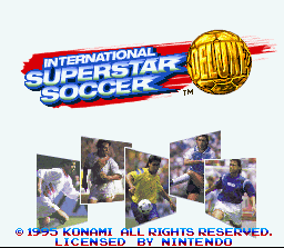 Screenshot of International Superstar Soccer Deluxe (PlayStation, 1995) -  MobyGames