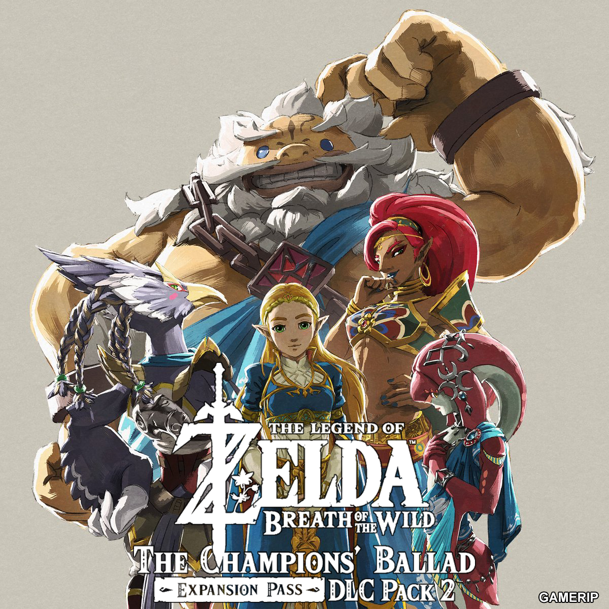 The Legend Of Zelda Breath Of The Wild The Champions Ballad Wii U Switch Gamerip 2017