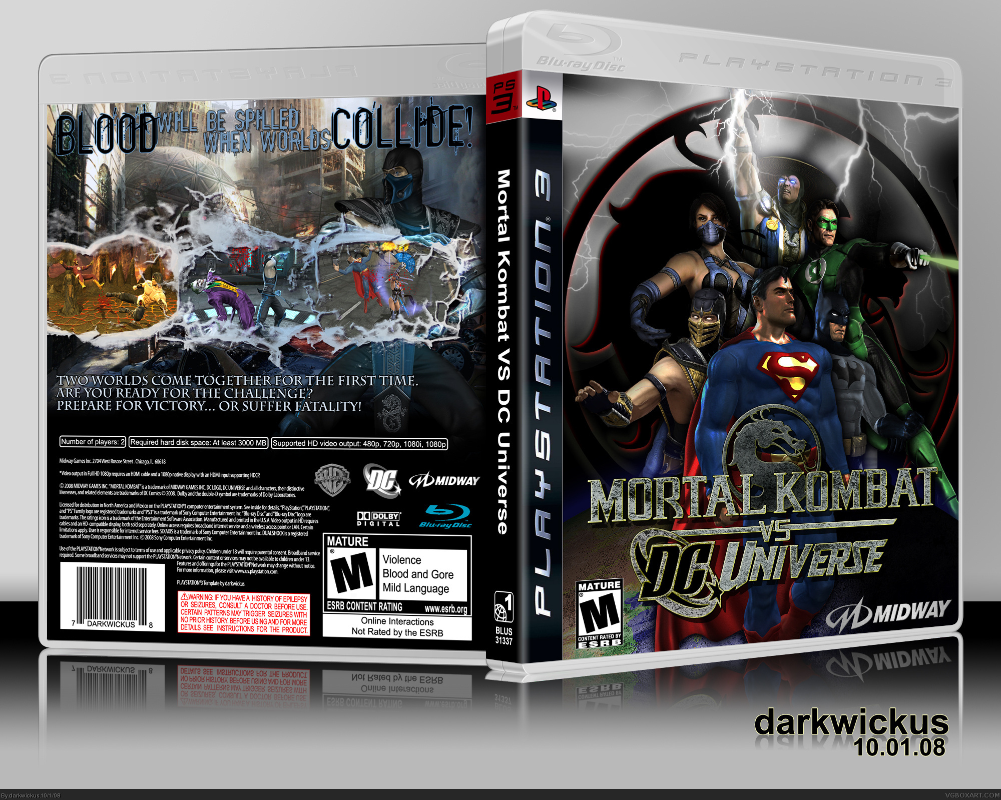 Genealogie infrastructuur historisch Mortal Kombat VS DC Universe 2008 (Xbox 360) (gamerip) (2008) MP3 -  Download Mortal Kombat VS DC Universe 2008 (Xbox 360) (gamerip) (2008)  Soundtracks for FREE!