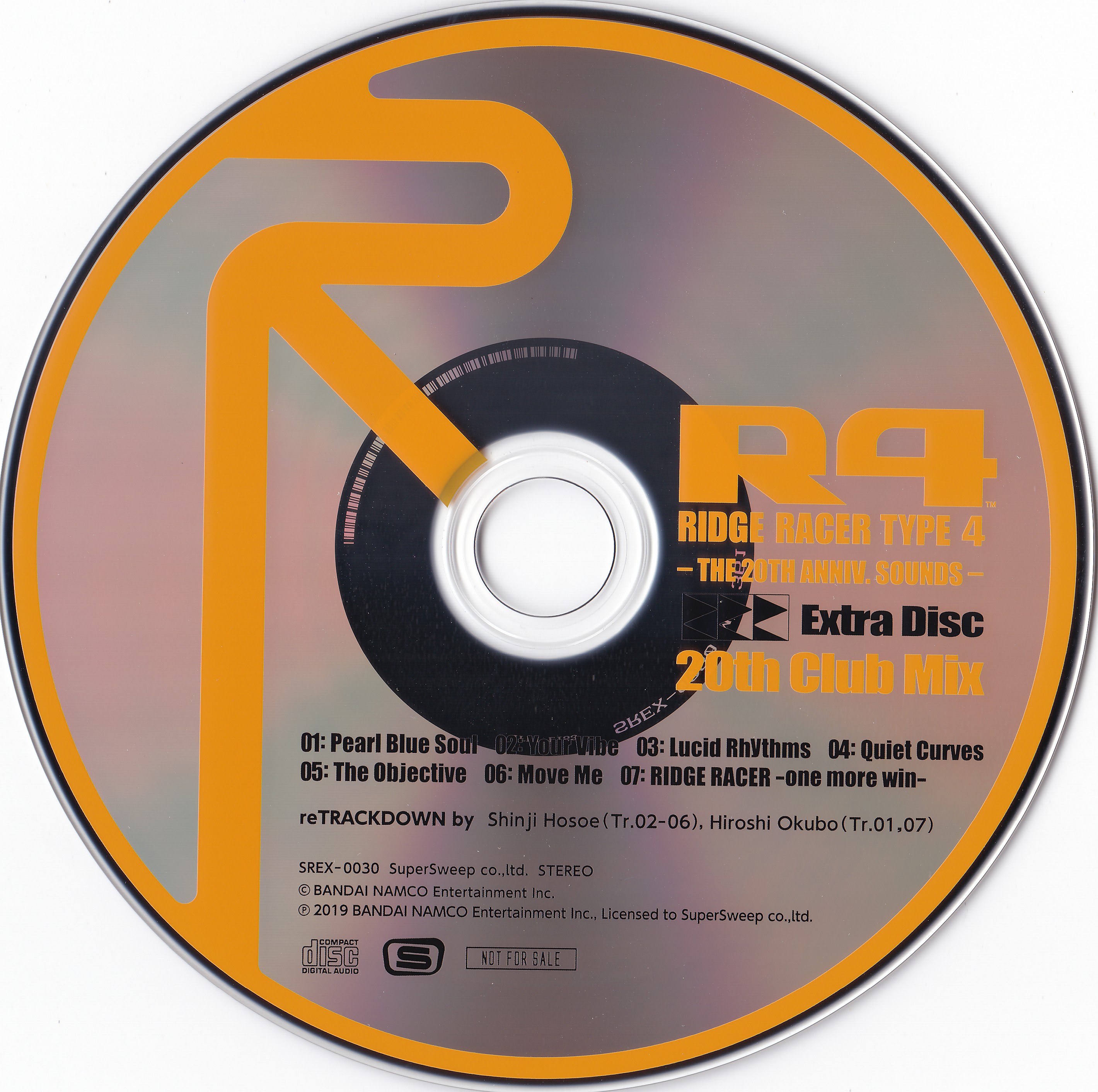 R4 THE 20TH ANNIV.SOUNDS- Extra Discのみ - CD