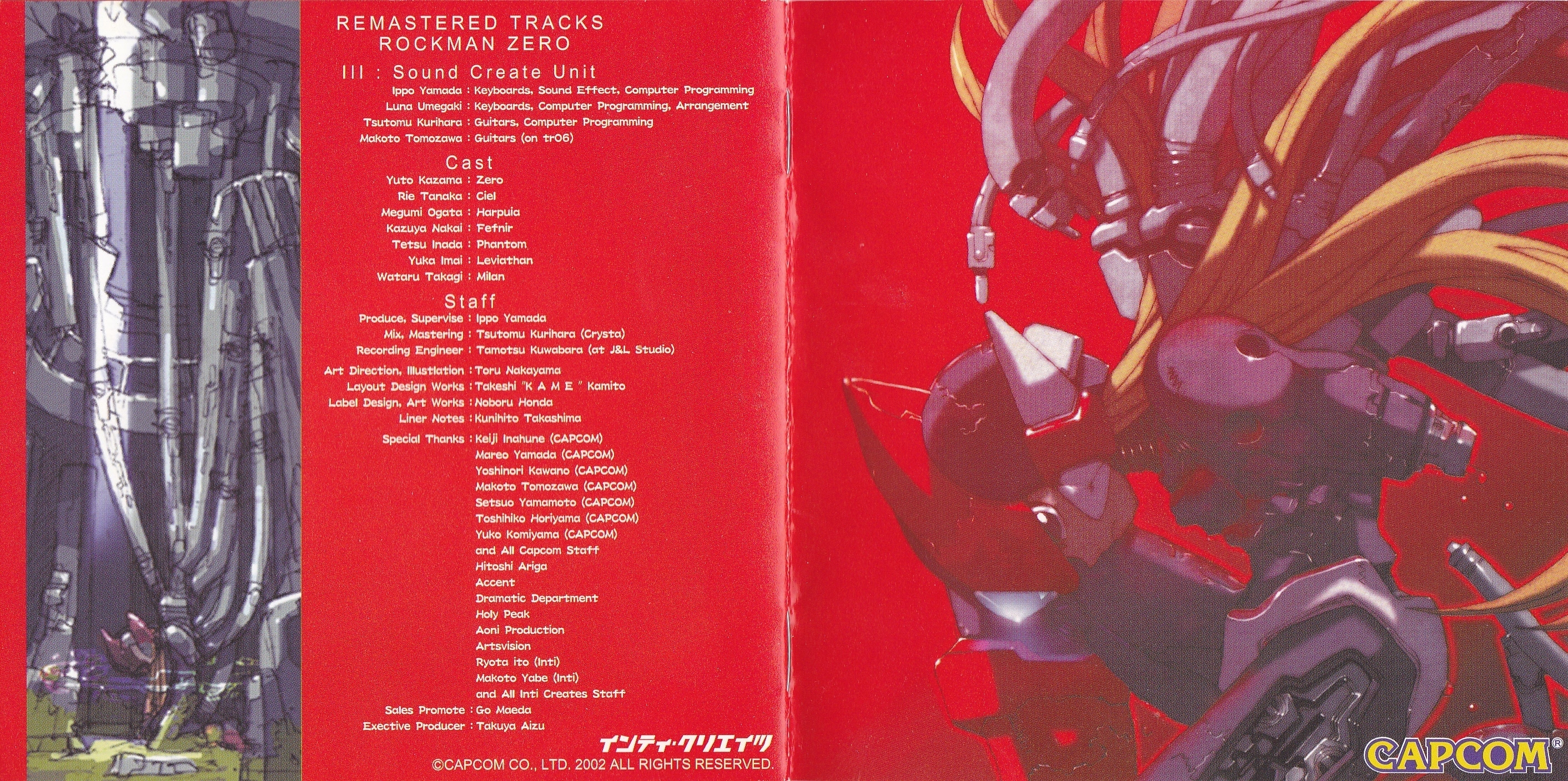 REMASTERED TRACKS ROCKMAN ZERO (2004) MP3 - Download REMASTERED TRACKS  ROCKMAN ZERO (2004) Soundtracks for FREE!