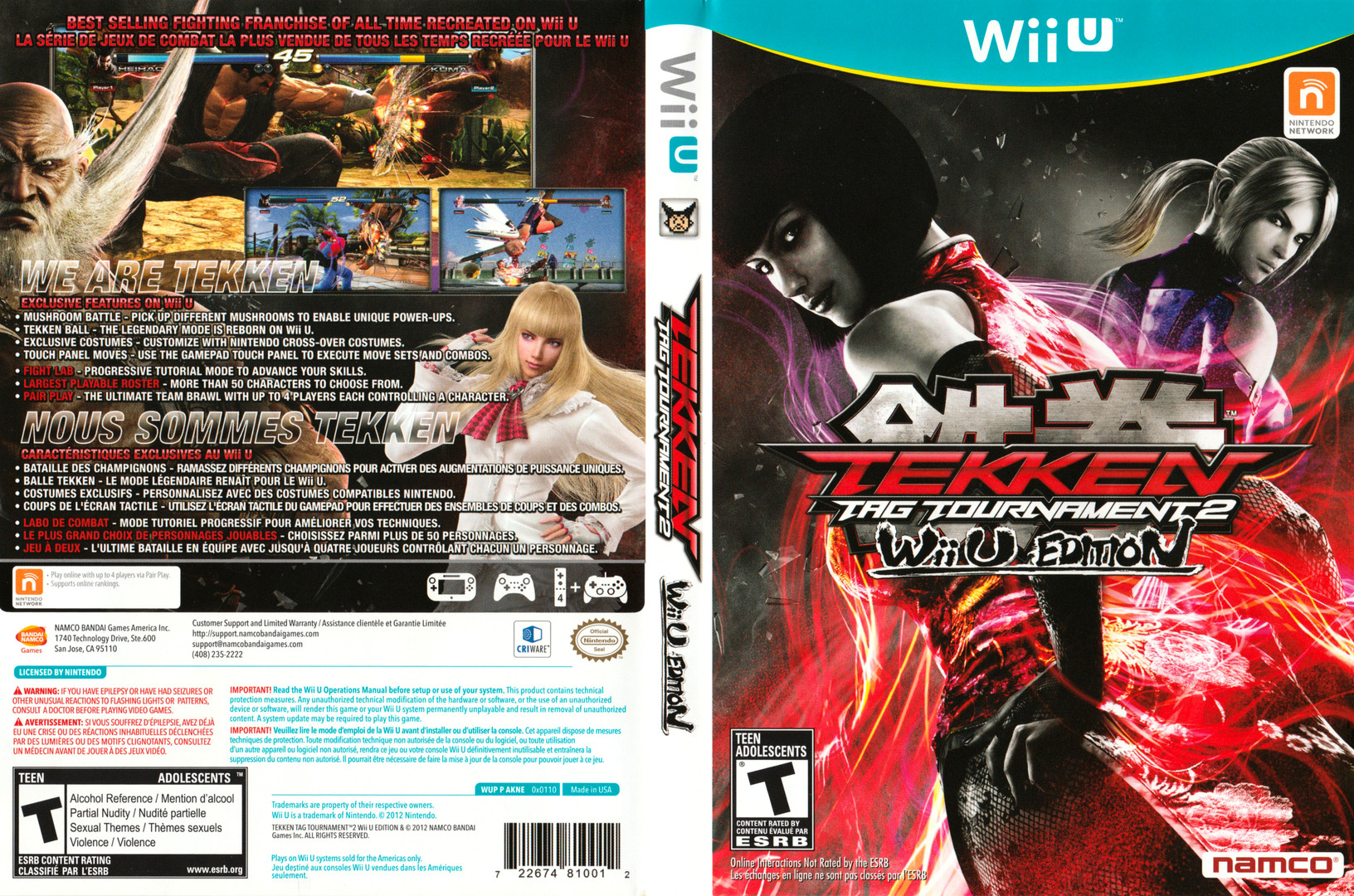 serveerster Fietstaxi Socialisme Tekken Tag Tournament 2 (Wii U) (gamerip) (2012) MP3 - Download Tekken Tag  Tournament 2 (Wii U) (gamerip) (2012) Soundtracks for FREE!