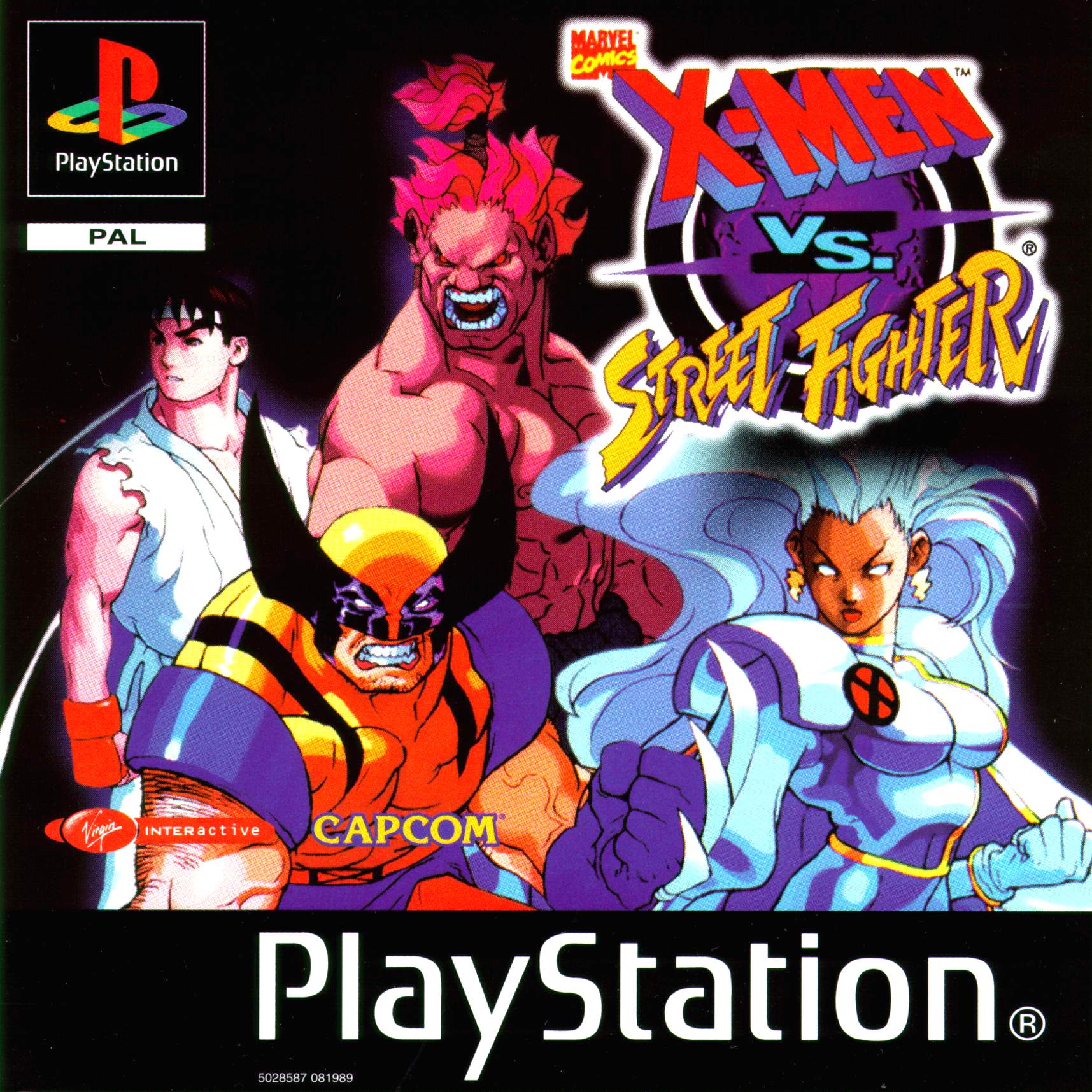 Marvel vs. Capcom: Clash of Super Heroes - PS1/PSX ROM & ISO